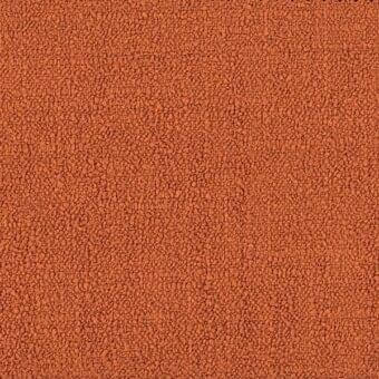 Lounge fabric sample, reddish-brown, dense granular texture with uniform bumps; ditre italia lounge 348 textile.